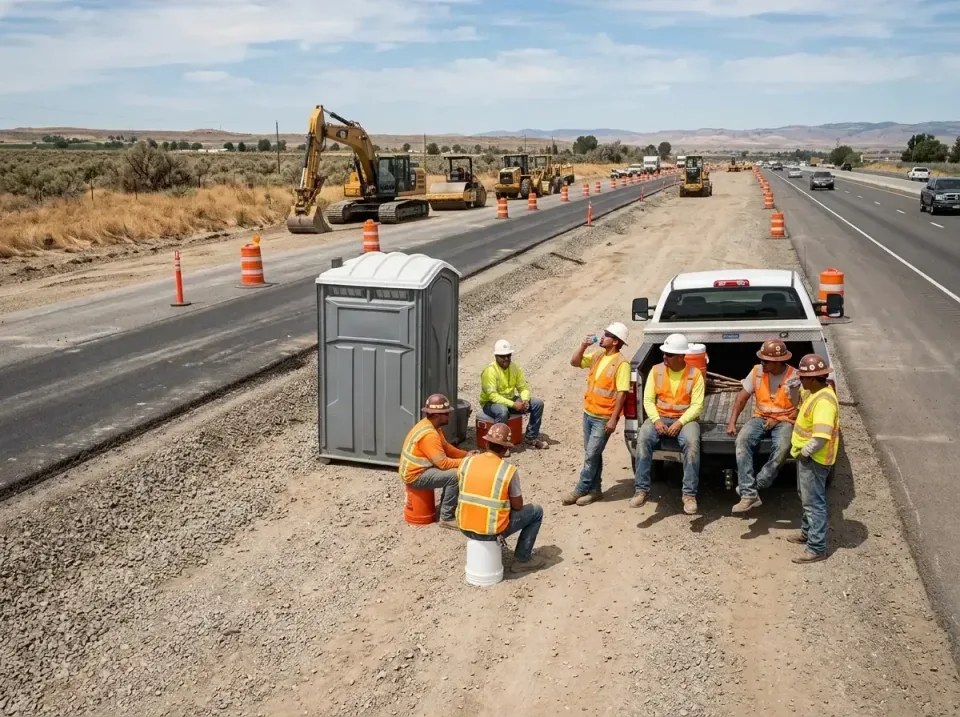 highway-road-construction-crew-007 — frequently asked questions, Porta Potty and Restroom Rentals in Turpin Hills, OH